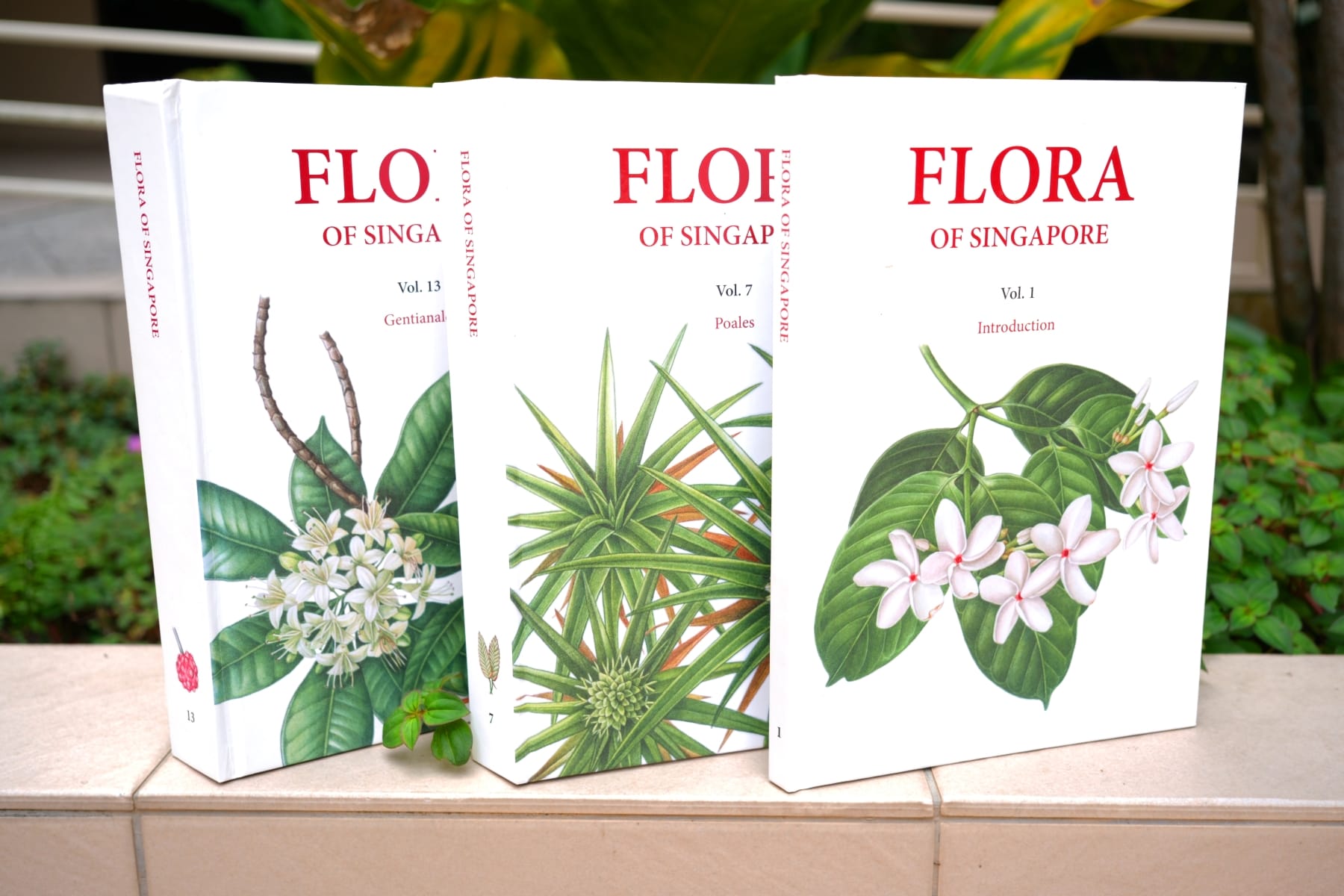 Flora of Singapore series. Volume 1, Volume 7 and Volume 13